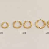 Hoops set van 3-goud