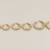 Hoops set van 3-goud