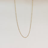 Ketting fijn gedraaid- goud