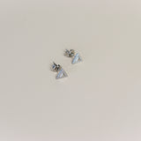 Studs driehoek-zilver