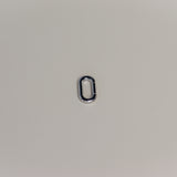 Clasp ovaal-zilver