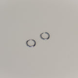 Hoops basic 10 mm-zilver