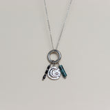 Dunne basic ketting-zilver