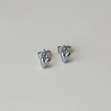 Studs klein hartje-zilver