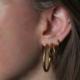 Hoops dubbele ring-goud