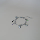 Schakelarmband-zilver