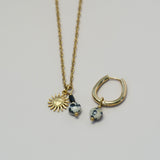 Ronde natuursteen-goud