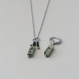 Basic kraaltjes zwart-zilver