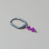 Roze glanskraaltjes-zilver