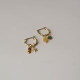 Bruine kraaltjes kort-goud