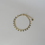 Armband met muntjes-goud