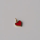 Rood hartje - goud
