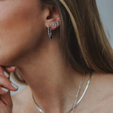 Studs driehoek-zilver